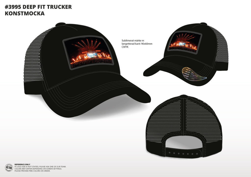 Sandstock Deep Fit Trucker