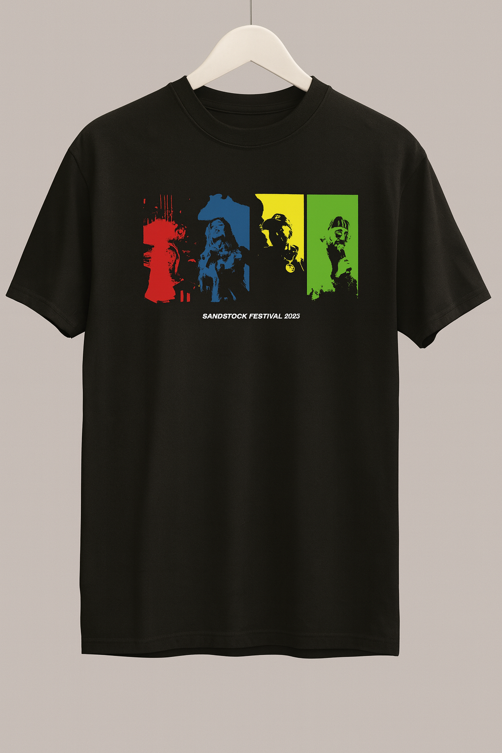 SandStock Line-up T-shirt